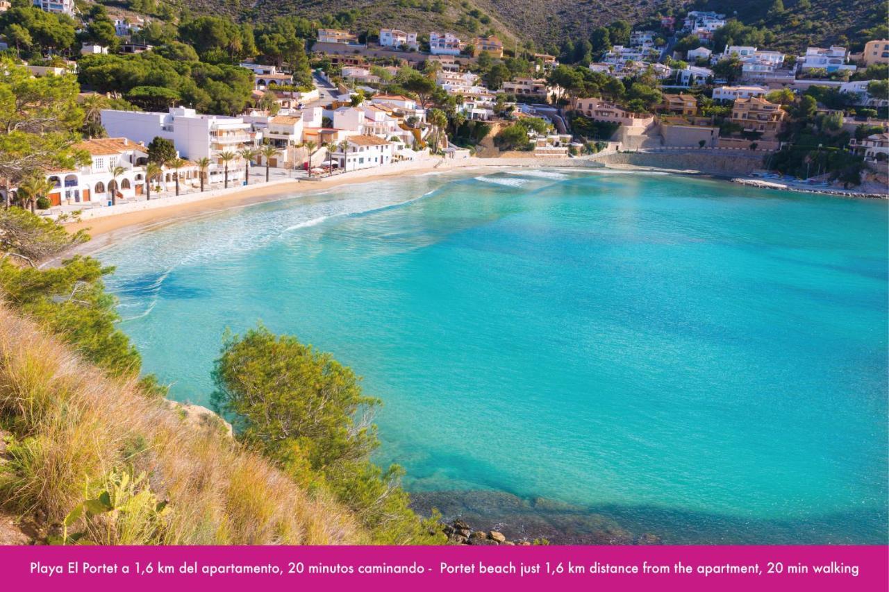 2 Bedrooms Apartment In Moraira Center With Community Pool Zewnętrze zdjęcie