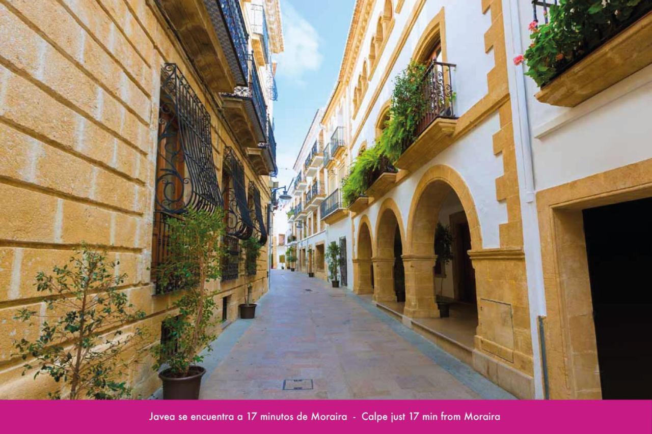 2 Bedrooms Apartment In Moraira Center With Community Pool Zewnętrze zdjęcie